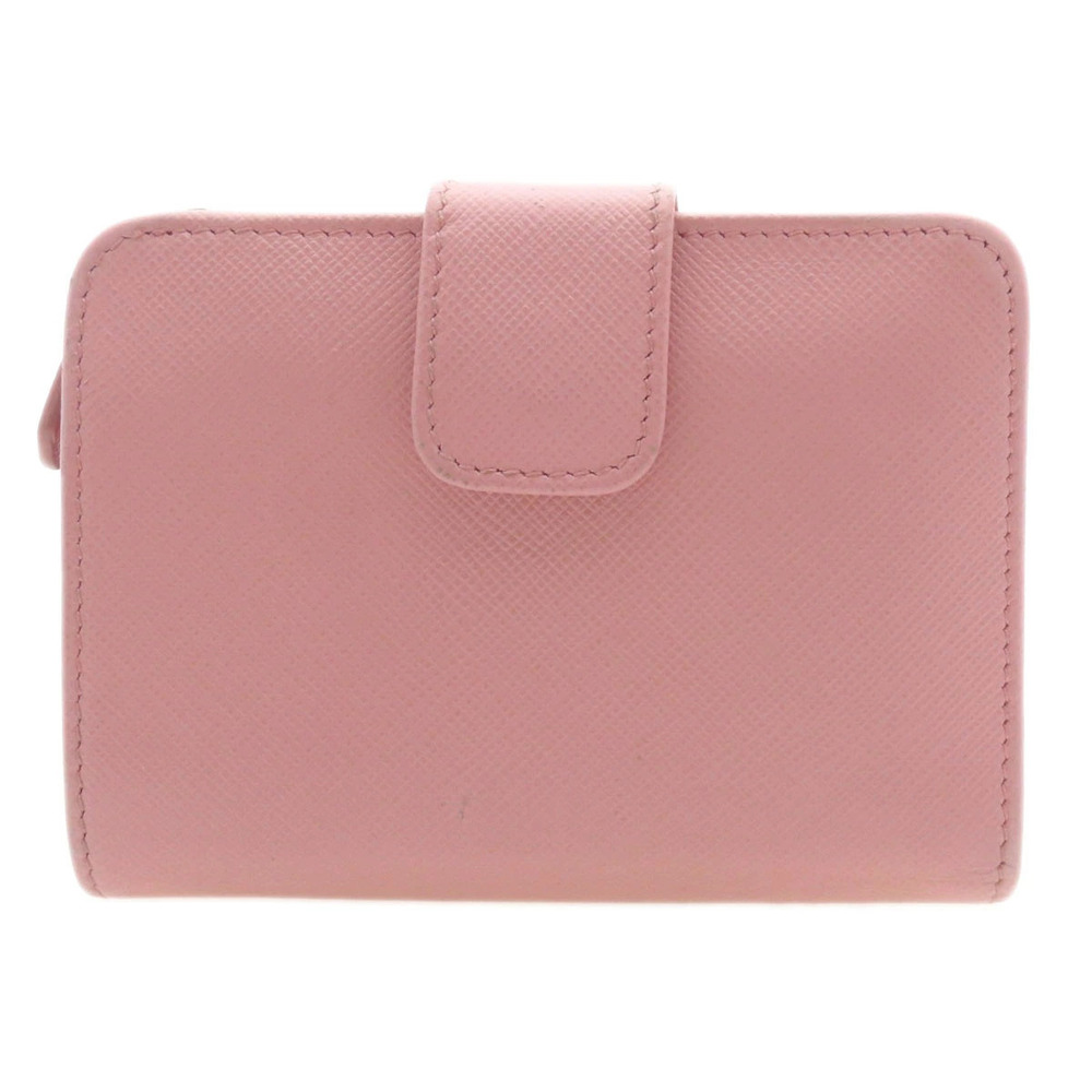 Prada Wallet bi leather fold motif